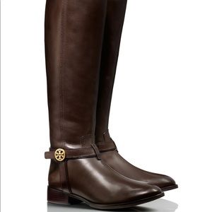 Tory Burch Brown Bristol Riding Boots